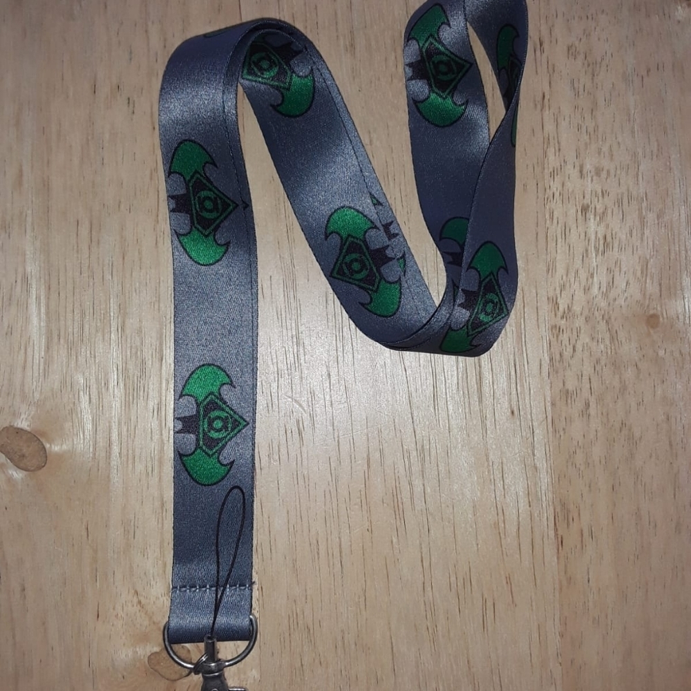 DC Comics The Green Lantern & Batman Logo Lanyard
